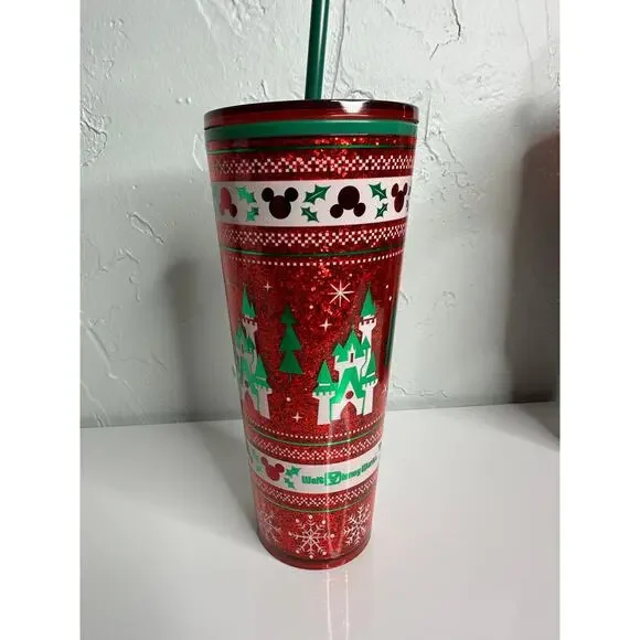 Disney Starbucks Christmas Tumbler Cup - Picture 2 of 6